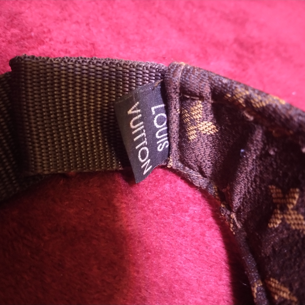 Louis Vuitton Brown Visor - Picture 5 of 5
